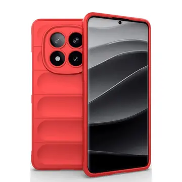 Xiaomi Redmi Note 14 Pro 4g Kılıf Optimum Silikon - Kırmızı