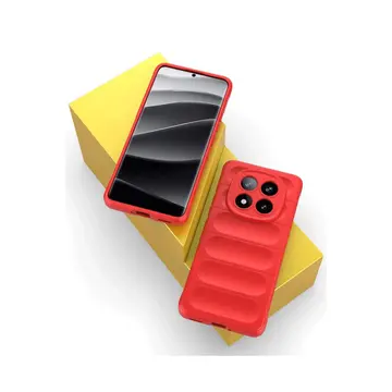 Xiaomi Redmi Note 14 Pro 4g Kılıf Optimum Silikon - Kırmızı