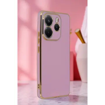 Xiaomi Redmi Note 14 4g Kılıf Volet Silikon - Mor