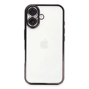 İphone 16 Plus Kılıf Razer Lensli Silikon - Mor