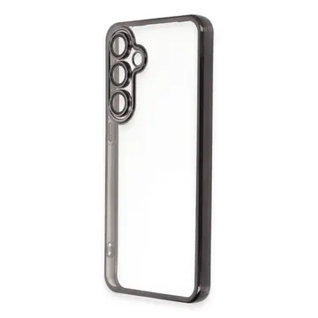 Samsung Galaxy S24 Fe Kılıf Razer Lensli Silikon - Siyah