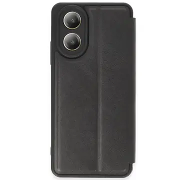 Oppo A38 Kılıf Flip Cover - Siyah
