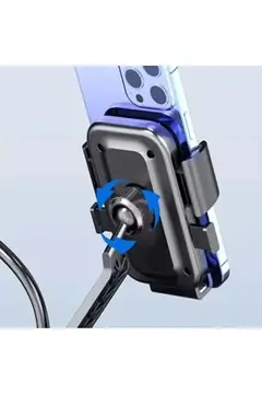 Xy-089 Motosiklet & Bisiklet Ayna Baglantılı Telefon Tutucu