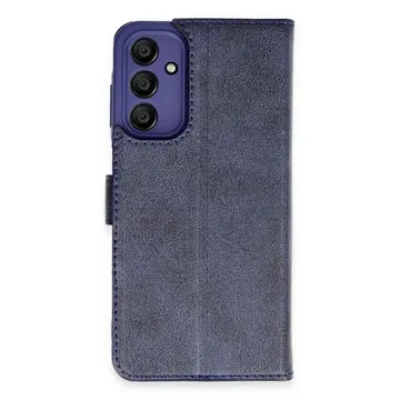 Samsung Galaxy A15 4g Kılıf Trend S Plus Kapaklı Kılıf - Lacivert