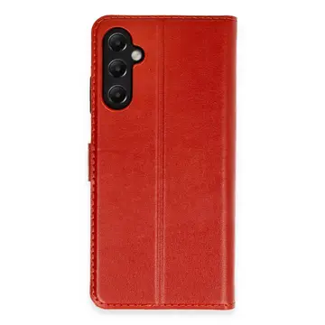 Samsung Galaxy A05s Kılıf Trend S Plus Kapaklı Kılıf - Kırmızı