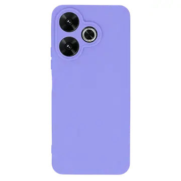 Xiaomi Redmi 13 4g Kılıf First Silikon - Lila