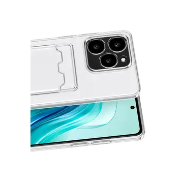 Realme C61 Kılıf Kart Şeffaf Silikon - Şeffaf