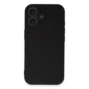 İphone 16 Kılıf First Silikon - Siyah