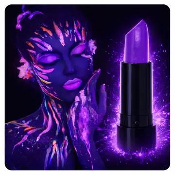 Uv Neon Pembe Ruj – Karanlıkta Parlayan Makyaj Boyası