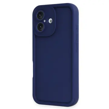 İphone 16 Kılıf Viera Silikon - Lacivert