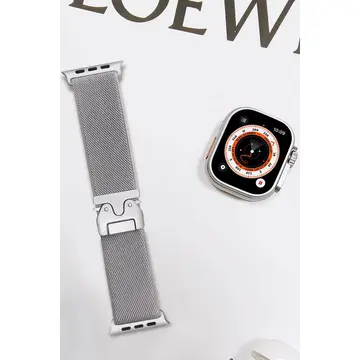 Watch 42mm Forest Kumaş Kordon - Titan Gri