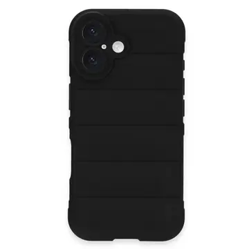 İphone 16 Plus Kılıf Optimum Silikon - Siyah