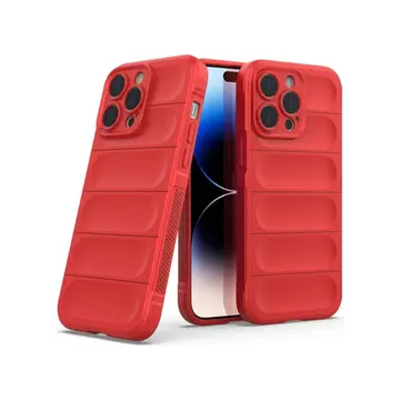 İphone 16 Pro Max Kılıf Optimum Silikon - Kırmızı
