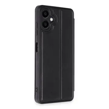 Samsung Galaxy A06 Kılıf Flip Cover - Siyah