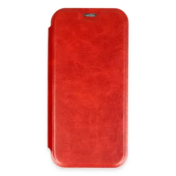 İphone 16 Pro Kılıf Flip Cover - Kırmızı