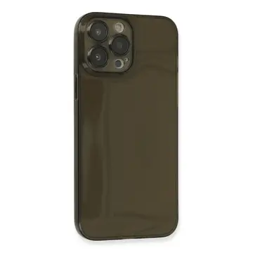 İphone 13 Pro Kılıf Fly Lens Silikon - Siyah