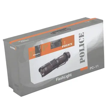 Pc-11 Mini El Feneri Sadece 1  Kalem Pil İle Çalışır Cree Q5 Led Teknolojisi, 100m Menzil Ve Zoom Özelliği. Kompakt, Güçlü Ve Ultra Ekonomik.