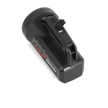 Ps-383 Şarjlı Spot Fener Güçlü Beyaz Işık, Kırmızı İkaz Modu Ve Şarj Göstergesiyle Acil Durumlarda Yanınızda. 19 Cm Kompakt Tasarımıyla Hemen Sipariş Verin