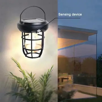 Fithome Or-t66 Hareket Sensörlü Su Geçirmez Solar Bahçe Aydınlatma Duvar Lambası