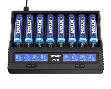 Xtar Vc8 Sekizli Li-ion / Nı-cd / Nı-mh Pil Şarj Cihazı