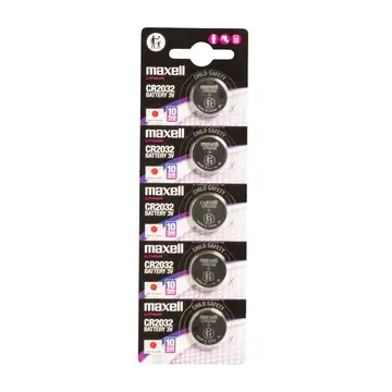 Maxell Cr2032 3v Lityum Bios Baskül Terazi Pili 5’li Kartela 5 Adet