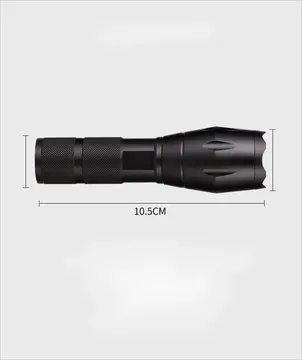Gold Orion Km-108 T6 Led Şarjlı El Feneri 5 Modlu 200 Metre Işık Mesafesi