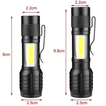 Wison Ws-5454 Cob Led Usb Şarjlı Mini El Feneri