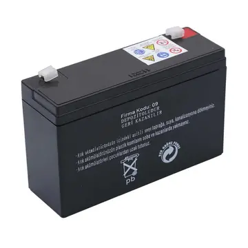 Atex Ax6-12 6v 12ah Akü
