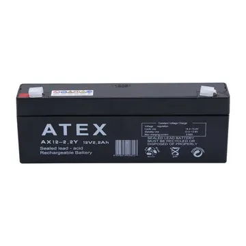 Atex Ax12-2.2 12v 2.2ah Yatay Akü