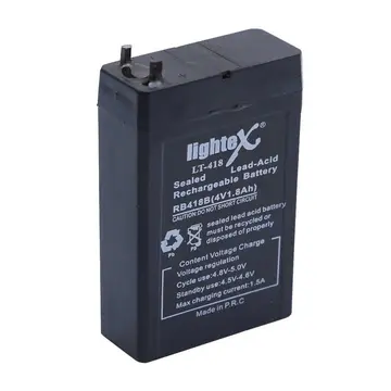 Lightex Lt-418 4v 1.8ah Işıldak Fener Aküsü