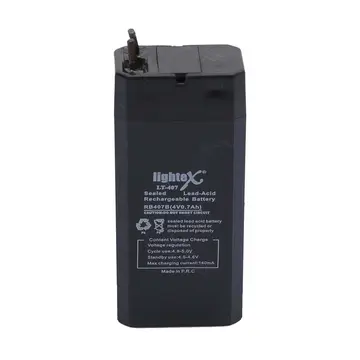Lightex Lt-407 4v 0.7ah Işıldak Fener Aküsü