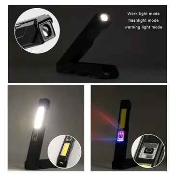 Gold Silver Gs-2070 30w Şarjlı Mıknatıslı Katlanabilir Led Çalışma Tamirci Feneri