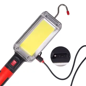 Gold Silver Gs-2040 1200 Lümenmıknatıslı Cob Led Tamirci Feneri