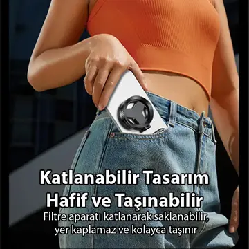 Ally MagSafe Uyumlu Manyetik 52mm CPL Polarize Telefon Kamera Lens Filtresi (Yansıma Önleyici)