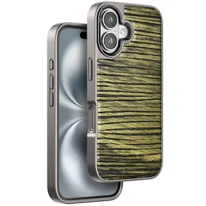Venco  İphone 16 Wave Kapak - Koyu Kahve