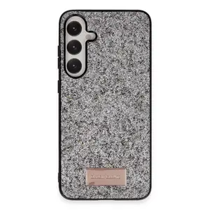 Onegif Samsung Galaxy A25 5g Bright Simli Kapak - Gümüş