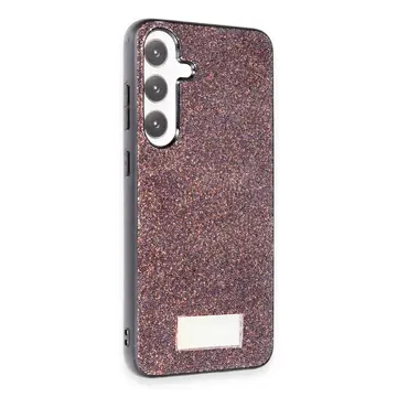 Onegif Samsung Galaxy A55 5g Bright Simli Kapak - Derin Mor