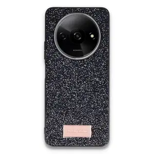 Onegif Xiaomi Redmi A3 4g Bright Simli Kapak - Siyah