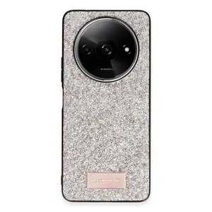 Onegif Xiaomi Redmi A3 4g Bright Simli Kapak - Gold