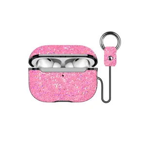 Onegif  Airpods 2 (2.nesil) Bright Simli Airpods Kapak - Pembe