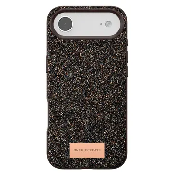 Onegif  İphone 17 Air Bright Simli Kapak - Gold