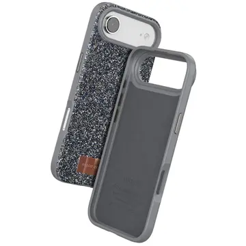 Onegif  İphone 17 Air Bright Simli Kapak - Gümüş