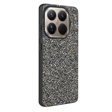 Onegif Xiaomi Mi 15t Pro Bright Simli Kapak - Gold