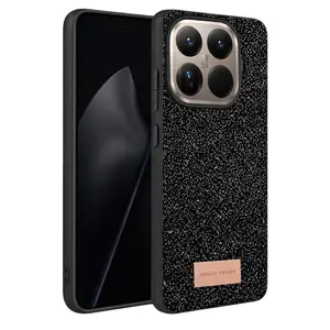 Onegif Xiaomi Mi 15t Pro Bright Simli Kapak - Siyah