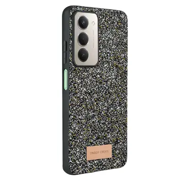 Onegif Xiaomi Redmi 15 4g Bright Simli Kapak - Gold