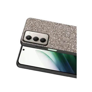 Onegif Xiaomi Redmi 15 4g Bright Simli Kapak - Gümüş