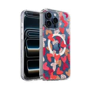 Onegif  İphone 16 Pro Max Desina Magsafe Kapak - Desen 6