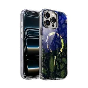 Onegif  İphone 16 Pro Max Desina Magsafe Kapak - Desen 7