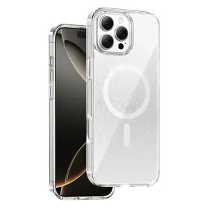 Onegif  İphone 16 Pro Max Sora Simli Magsafe Kapak - Beyaz