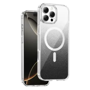 Onegif  İphone 16 Pro Max Sora Simli Magsafe Kapak - Siyah